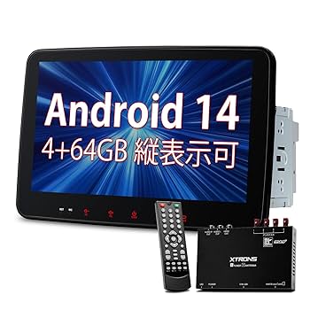 Amazon.co.jp: XTRONS 10.1インチ カーナビ 2din android14 一